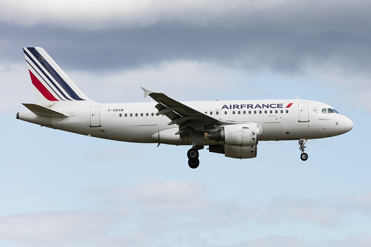 Air France, F-GRXM, Airbus, A319-111, 03.10.2016, ZRH, Zürich, Switzerland



