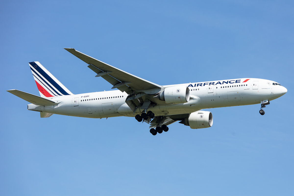 Air France, F-GSPI, Boeing, B777-228ER, 13.05.2019, CDG, Paris, France



