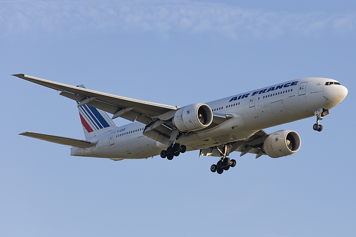 Air France, F-GSPI, Boeing, B777-228ER, 08.05.2016, CDG, Paris, France





