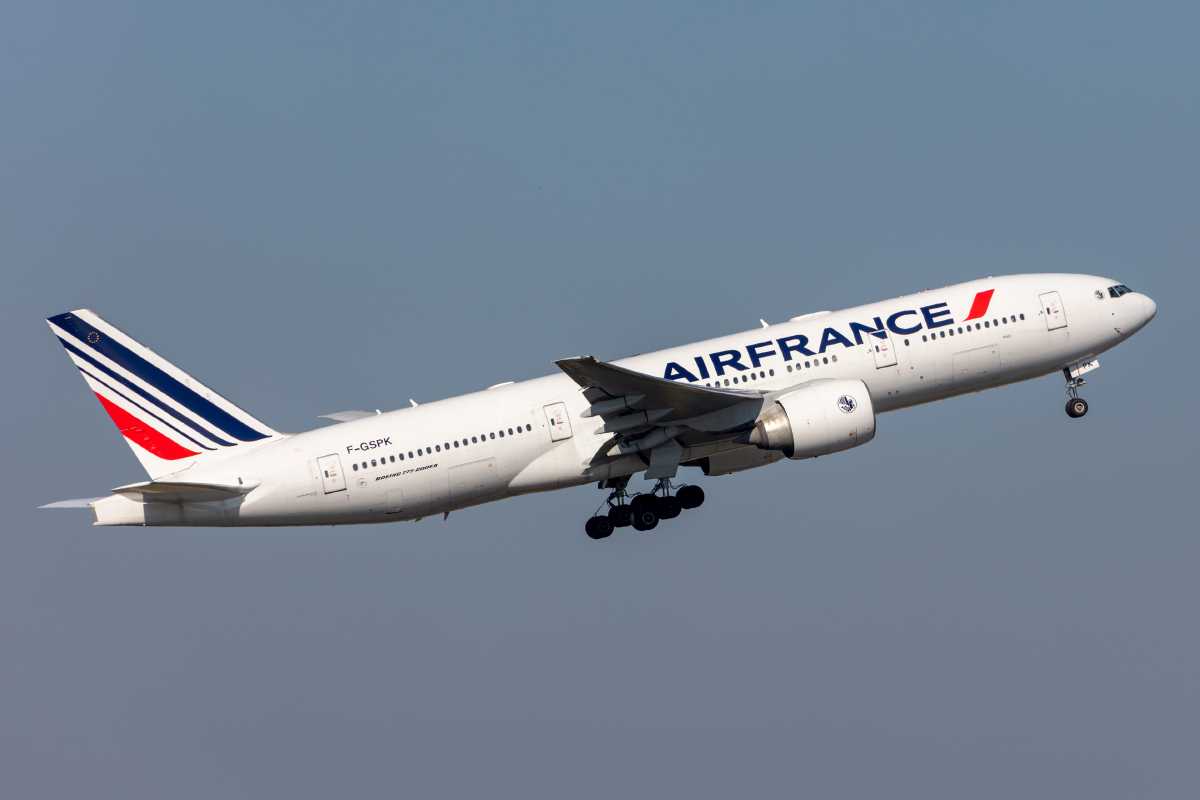 Air France, F-GSPK, Boeing, B777-228ER, 09.10.2021, CDG, Paris, France