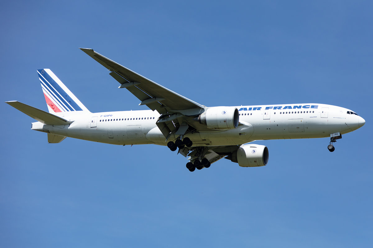 Air France, F-GSPO, Boeing, B777-228ER, 13.05.2019, CDG, Paris, France

