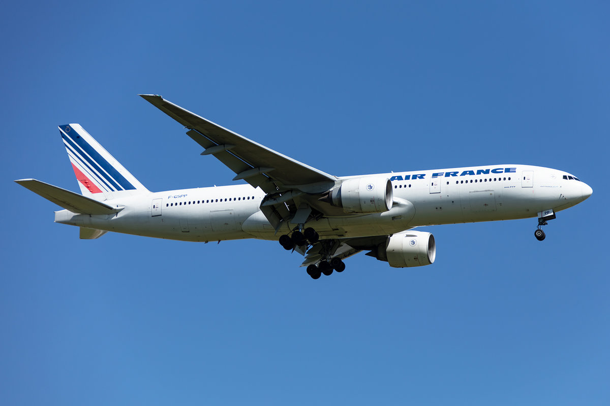 Air France, F-GSPP, Boeing, B777-228ER, 13.05.2019, CDG, Paris, France