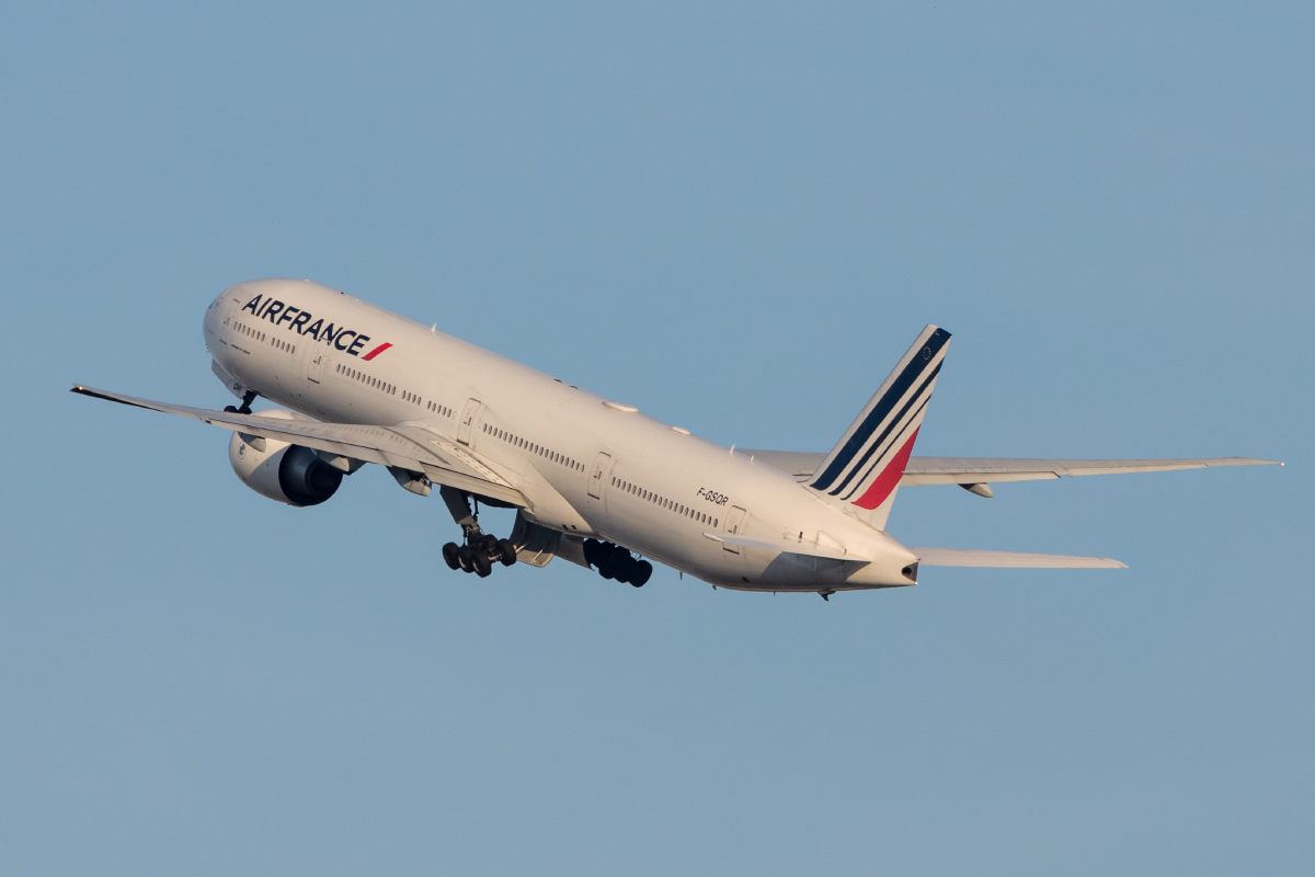 Air France, F-GSQR, Boeing, B777-228ER, 11.10.2021, CDG, Paris, France