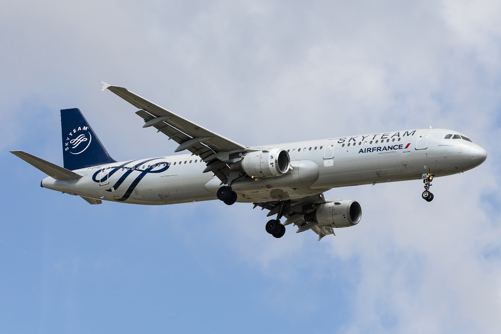 Air France, F-GTAE, Airbus, A321-211, 20.09.2015, BCN, Barcelona, Spain 




