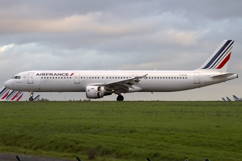 Air France, F-GTAI, Airbus, A321-211, 23.10.2013, CDG, Paris, France

