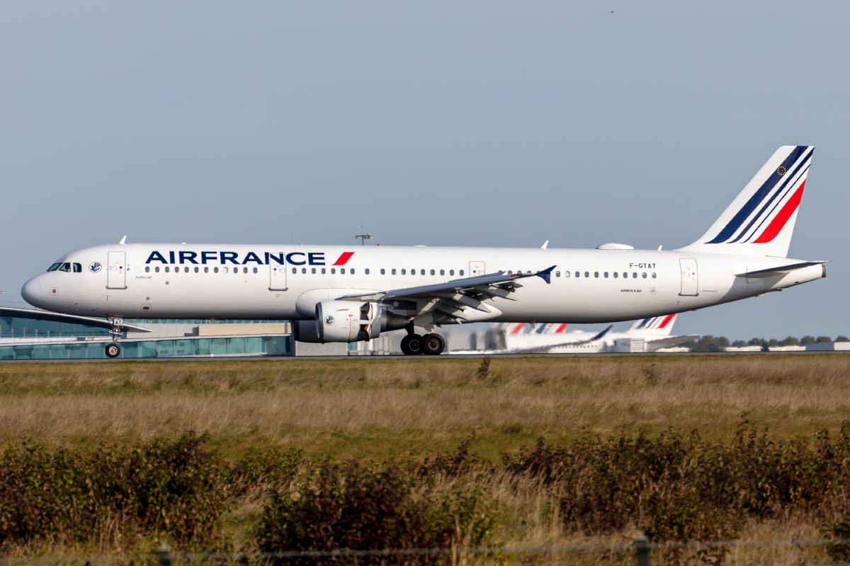 Air France, F-GTAT, Airbus, A321-211, 11.10.2021, CDG, Paris, France