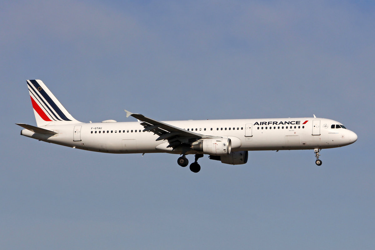 Air France, F-GTAU, Airbus A321-211, msn: 3814, 22.Februar 2020, ZRH Zürich, Switzerland.