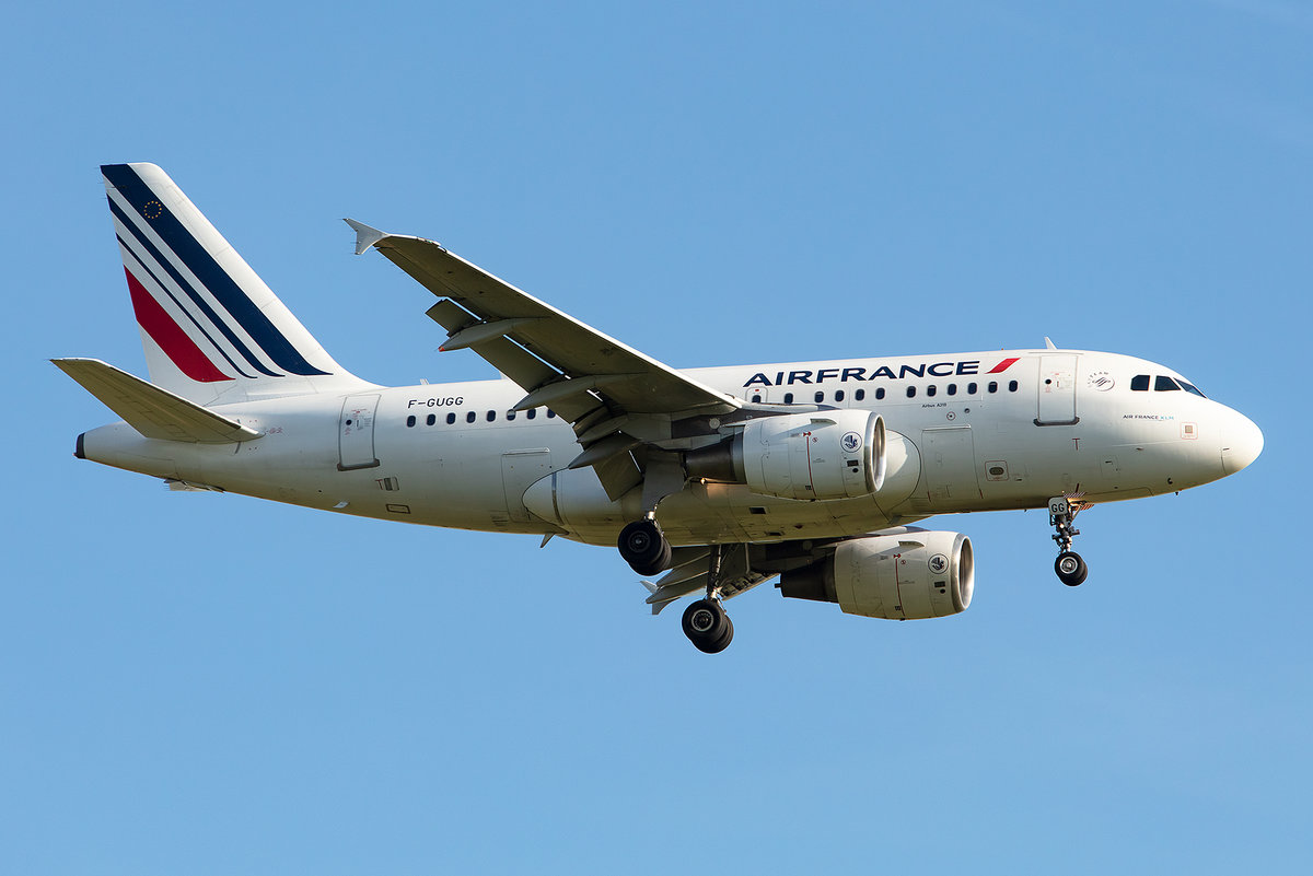 Air France, F-GUGG, Airbus, A318-111, 14.05.2019, CDG, Paris, France



