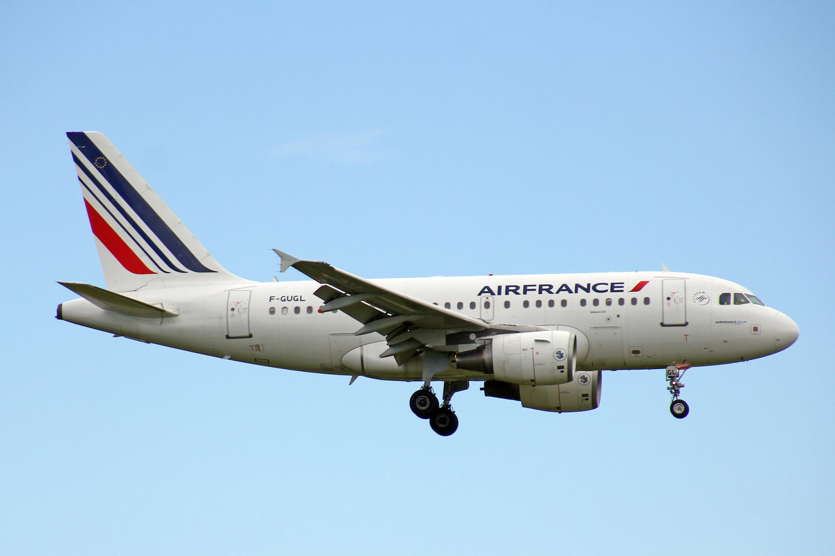 Air France, F-GUGL, Airbus A318-111, msn: 2686, 29.Juli 2017, ZRH Zürich, Switzerland.