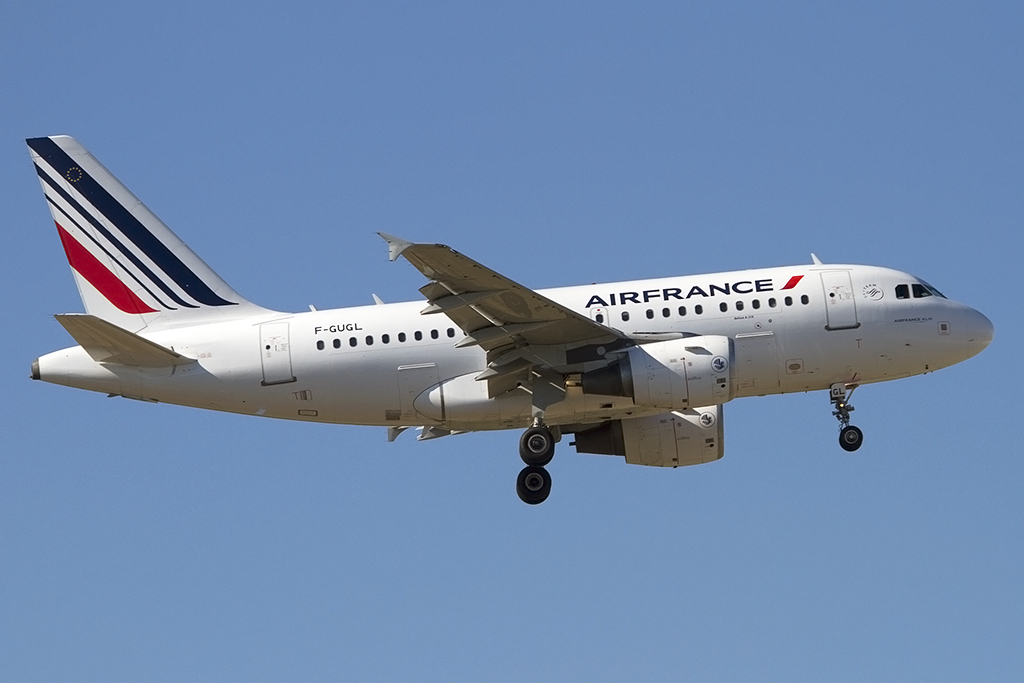 Air France, F-GUGL, Airbus, A318-111, 05.09.2013, FRA, Frankfurt, Germany 




