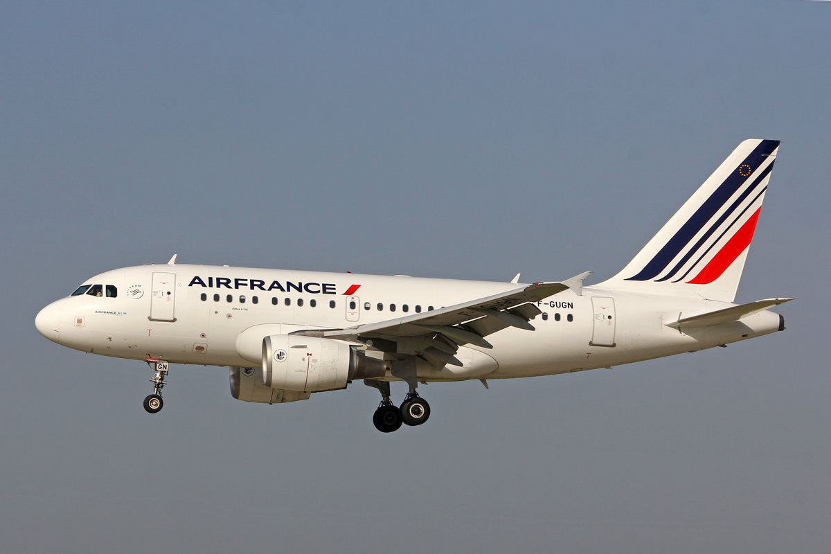 Air France, F-GUGN, Airbus A318-111, msn: 2918, 25.Juni 2019, ZRH Zürich, Switzerland.