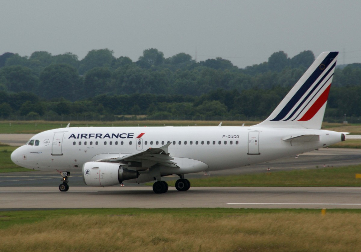 Air France, F-GUGO, Airbus, A 319-100 (neue AF-Lkrg.), 01.07.2013, DUS-EDDL, Dsseldorf, Germany 