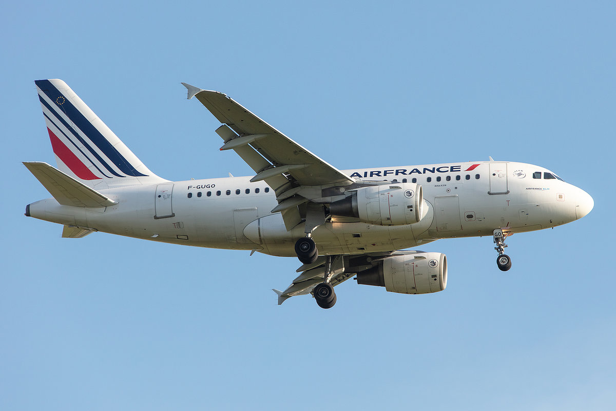 Air France, F-GUGO, Airbus, A318-111, 13.05.2019, CDG, Paris, France



