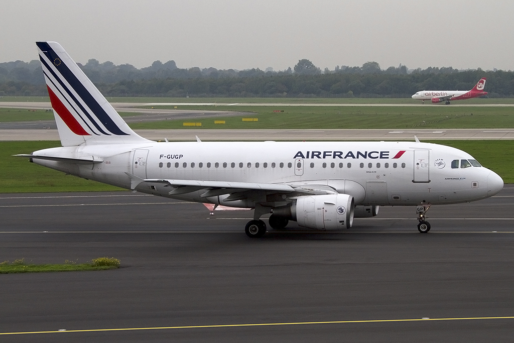 Air France, F-GUGP, Airbus, A318-111, 08.10.2013, DUS, Düsseldorf, Germany 




