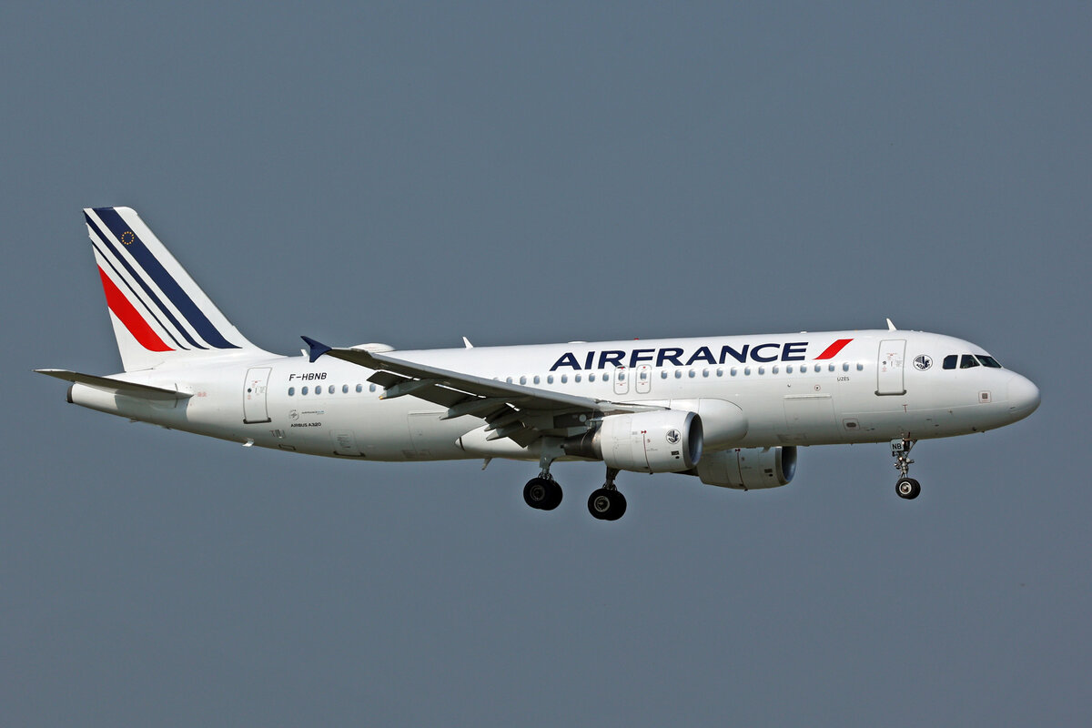 Air France, F-HBNB, Airbus A320-214, msn: 4402,  Uzès , 11.Juli 2023, MXP Milano Malpensa, Italy.