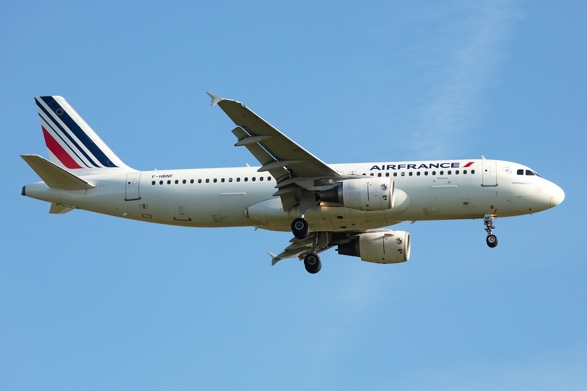 Air France, F-HBNF, Airbus, A320-214, 13.05.2019, CDG, Paris, France





