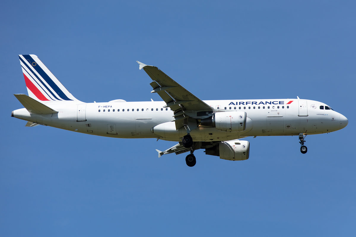 Air France, F-HEPA, Airbus, A320-214, 13.05.2019, CDG, Paris, France


