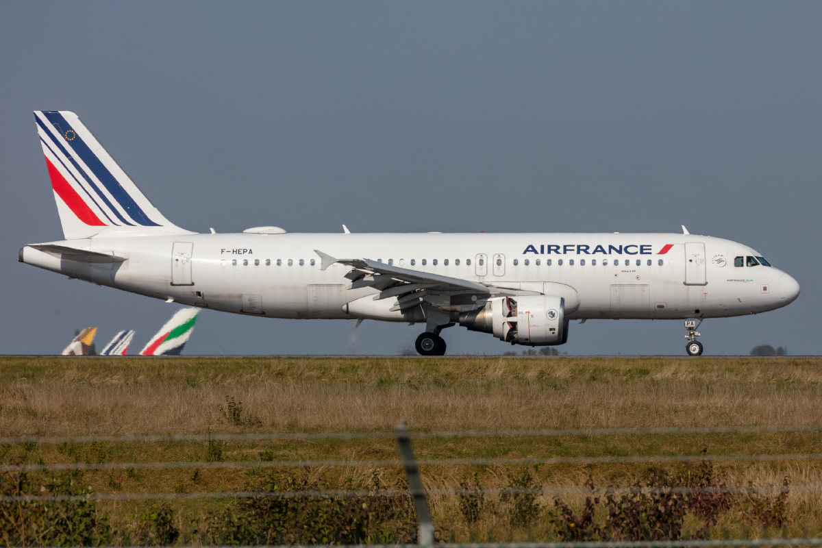 Air France, F-HEPA, Airbus, A320-214, 09.10.2021, CDG, Paris, France