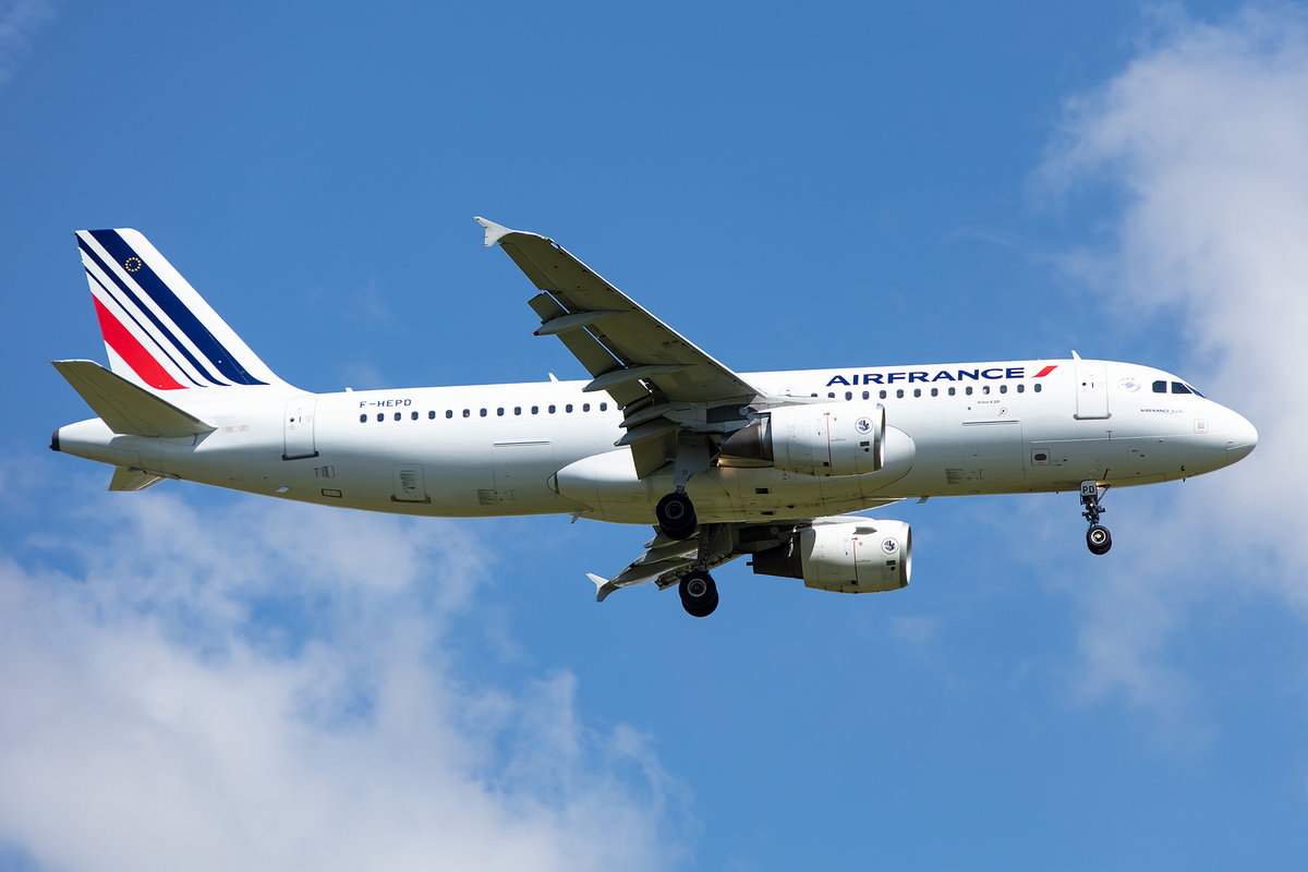 Air France, F-HEPD, Airbus, A320-214, 13.05.2019, CDG, Paris, France



