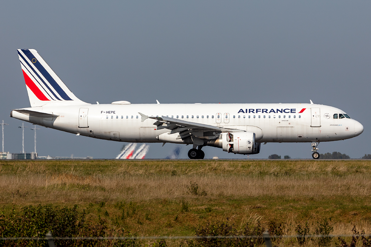 Air France, F-HEPE, Airbus, A320-214, 10.10.2021, CDG, Paris, France
