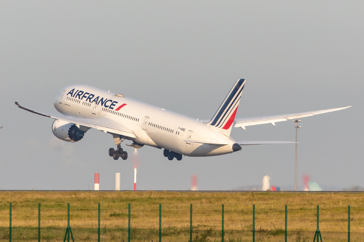 Air France, F-HRBE, Boeing, B787-9, 11.10.2021, CDG, Paris, France