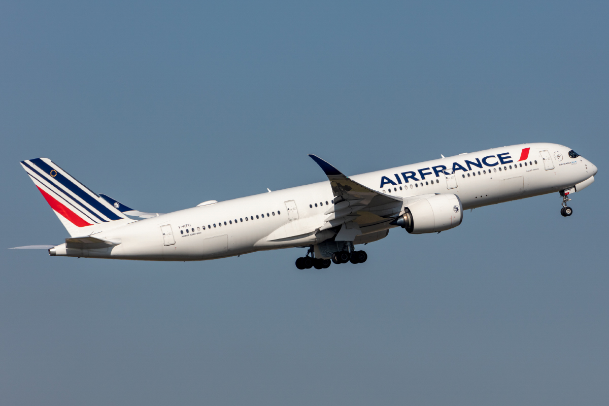 Air France, F-HTYI, Airbus, A350-941, 09.10.2021, CDG, Paris, France