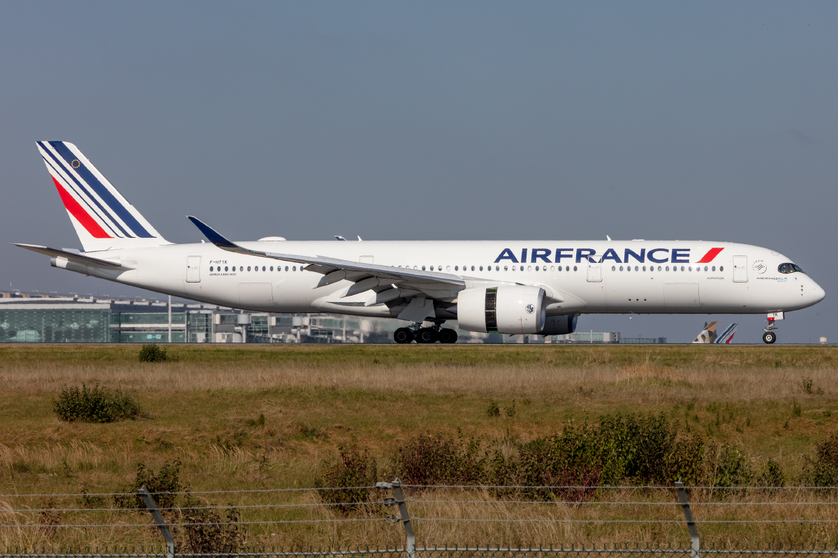 Air France, F-HTYK, Airbus, A350-941, 09.10.2021, CDG, Paris, France
