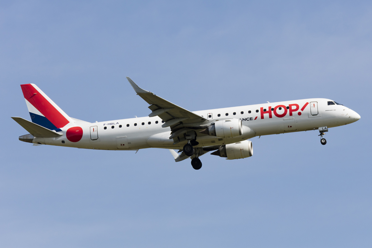 Air France - HOP!, F-HBLA, Embraer, ERJ-190, 08.05.2016, CDG, Paris, France


