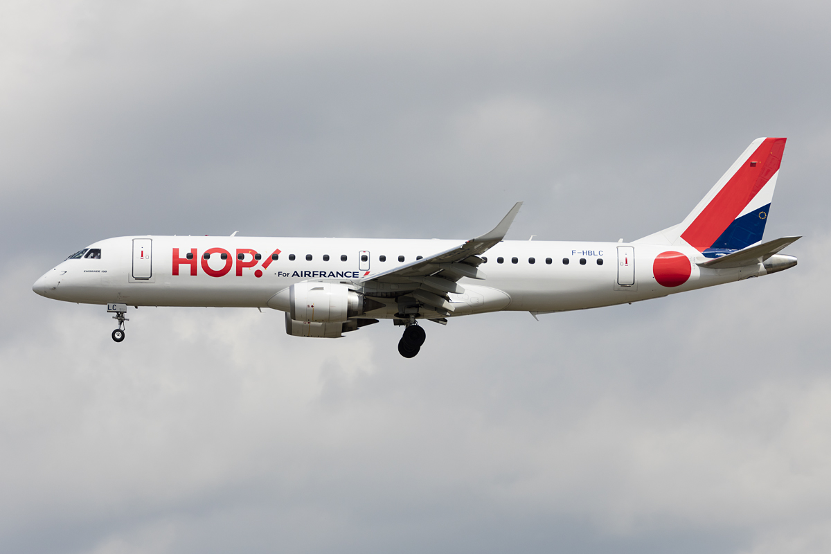 Air France - HOP!, F-HBLC, Embraer, ERJ-190, 21.05.2016, FRA, Frankfurt, Germany 



