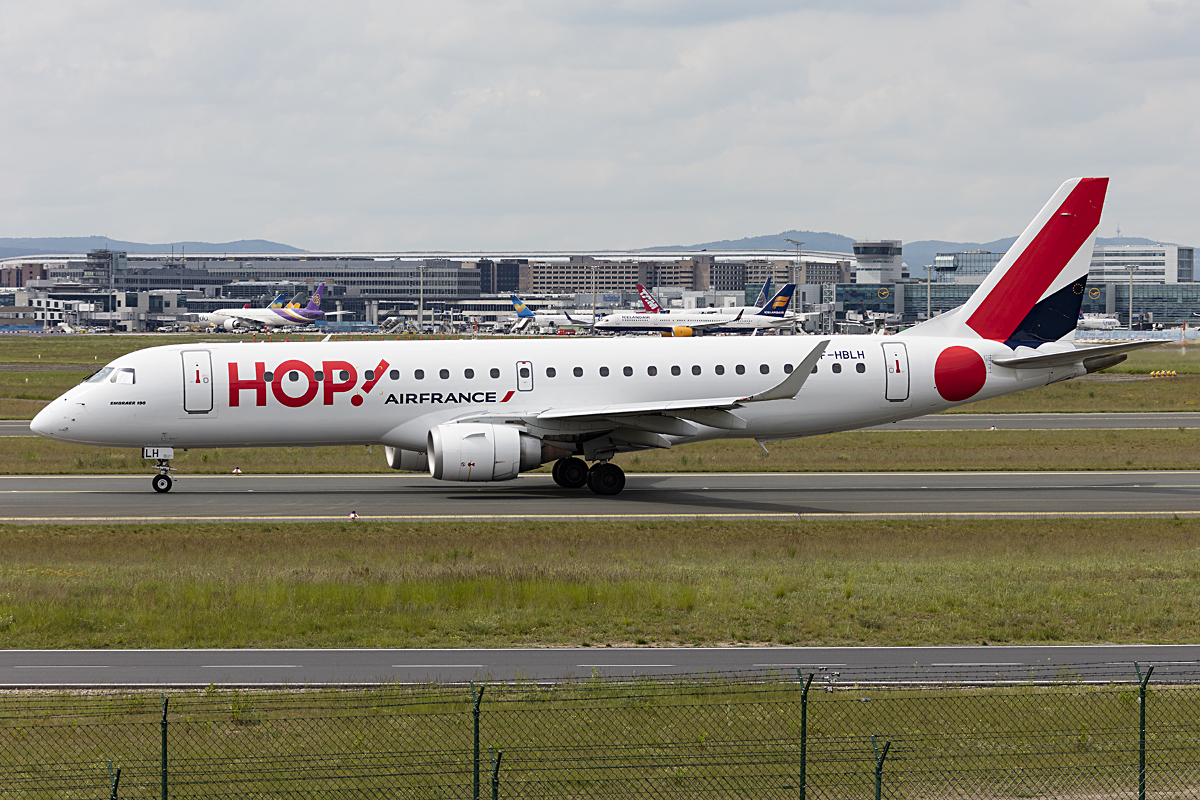 Air France - HOP!, F-HBLH, Embraer, ERJ-190, 21.05.2016, FRA, Frankfurt, Germany


