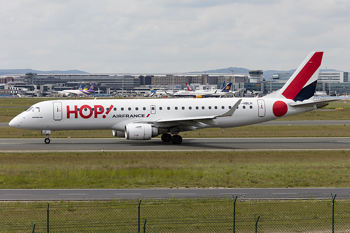Air France - HOP!, F-HBLH, Embraer, ERJ-190, 21.05.2016, FRA, Frankfurt, Germany


