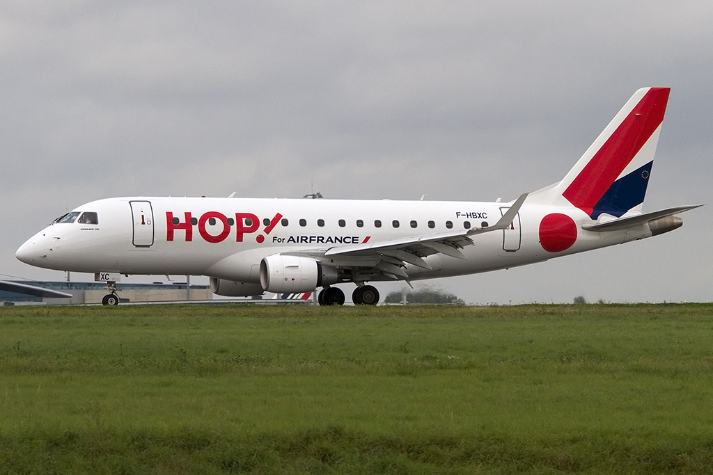 Air France - hop, F-HBXC, Embraer, ERJ-170, 20.10.2013, CDG, Paris, France 




