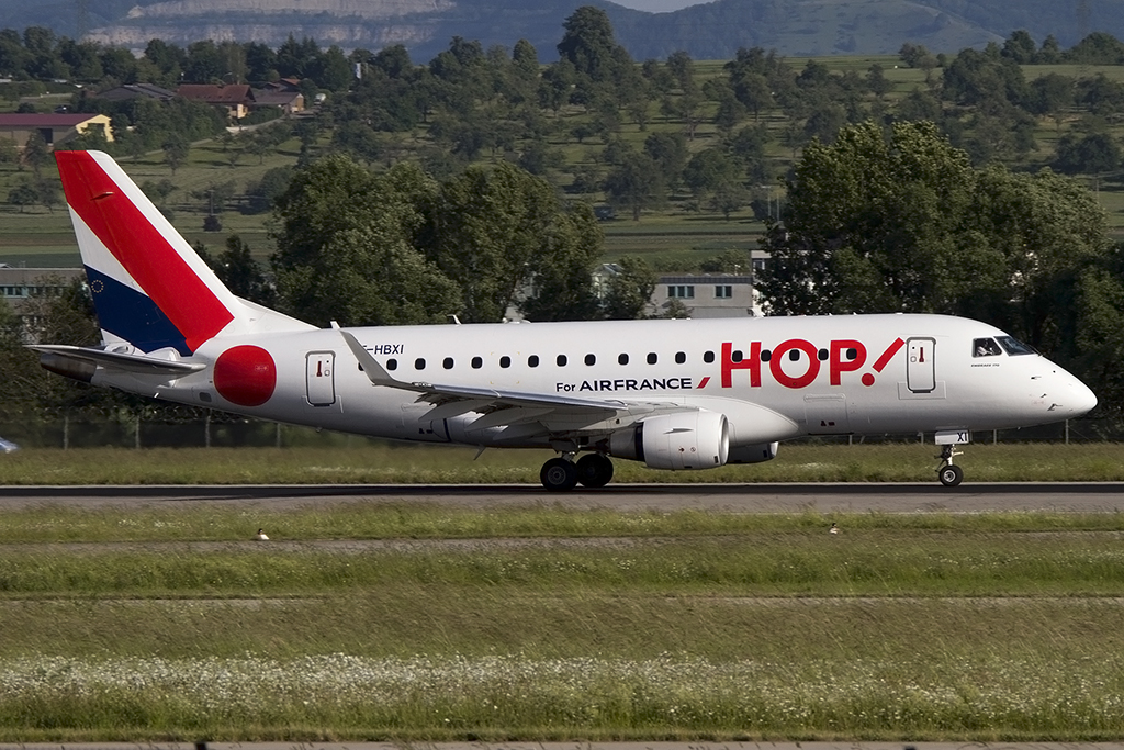 Air France - HOP!, F-HBXI, Embraer, ERJ-170, 02.06.2015, STR, Stuttgart, Germany 




