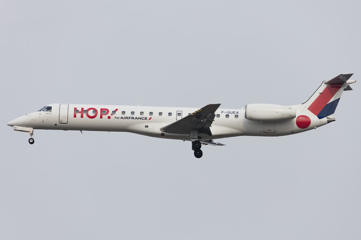 Air France - HOP!, G-EZWV, Embraer, ERJ-145MP, 25.03.2016, MXP, Mailand, Italy 



