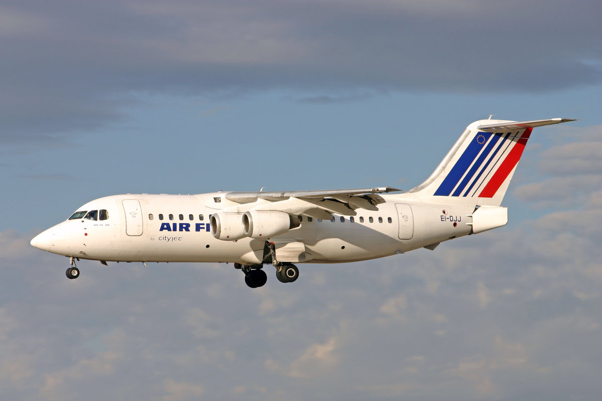Air France (Operated by CityJet), EI-DJJ, BAe 146-200, msn: E2040, 27.März 2006, ZRH Zürich, Switzerland.