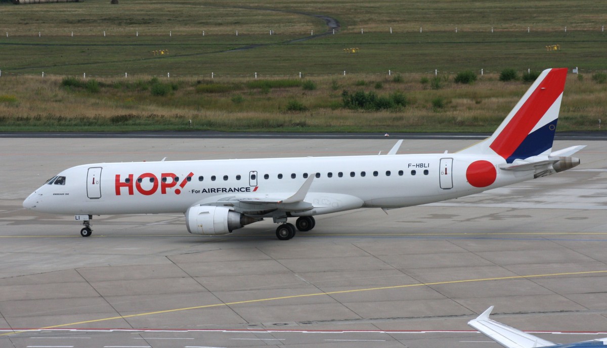 Air France Regional HOP!,F-HBLI,(c/n19000298),Embraer ERJ-190-100,09.09.2013,CGN-EDDK,Kln-Bonn,Germany