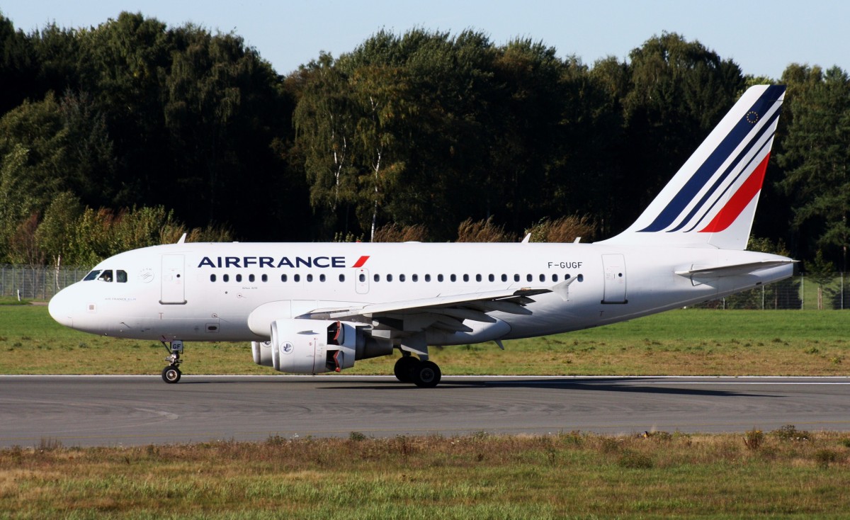 Air France,F-GUGF,(c/n2109),Airbus A318-111,29.09.2013,HAM-EDDH,Hamburg,Germany