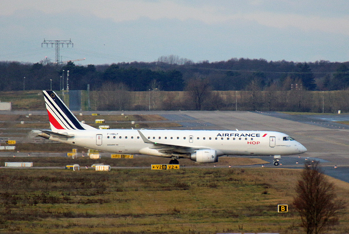 Air France(HOP), ERJ-190-100LR, F-HBLP, BER, 29.12.2022