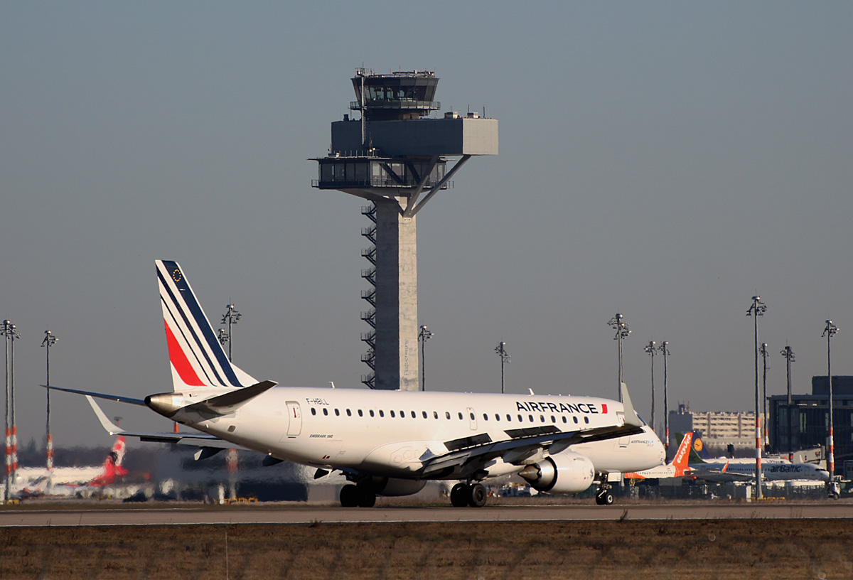 Air France(HOP), ERJ-190-100STD,F-HBLL, BER, 28.02.2023