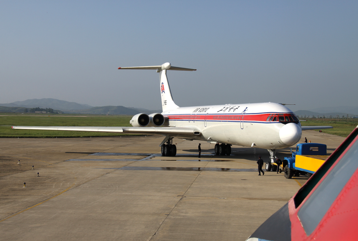 Air Koryo IL-62M P-885 in FNJ / ZKPY / Pyongyang am 04.09.2014