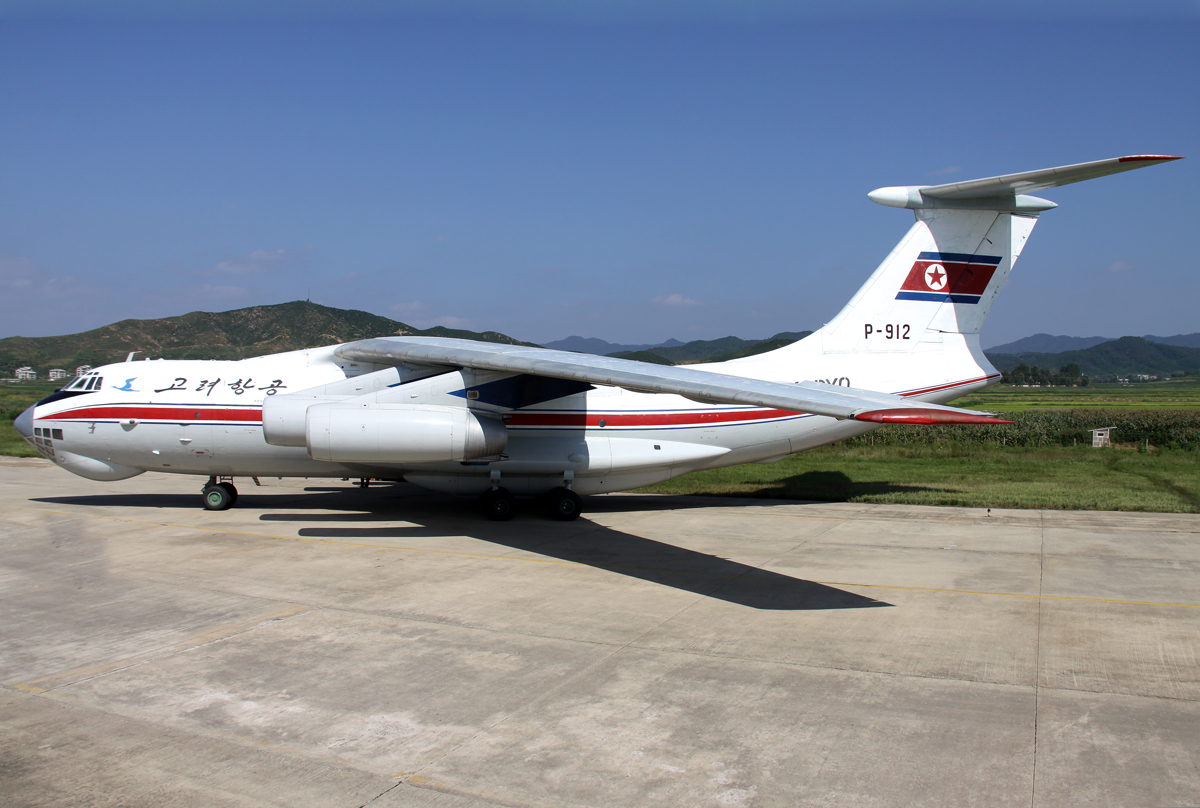 Air Koryo IL-76 T P-912 in FNJ / ZKPY / Pyongyang am 04.09.2014