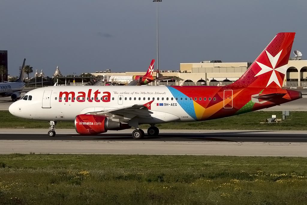 Air Malta, 9H-AEG, Airbus, A319-111, 29.03.2014, MLA, Malta, Malta



