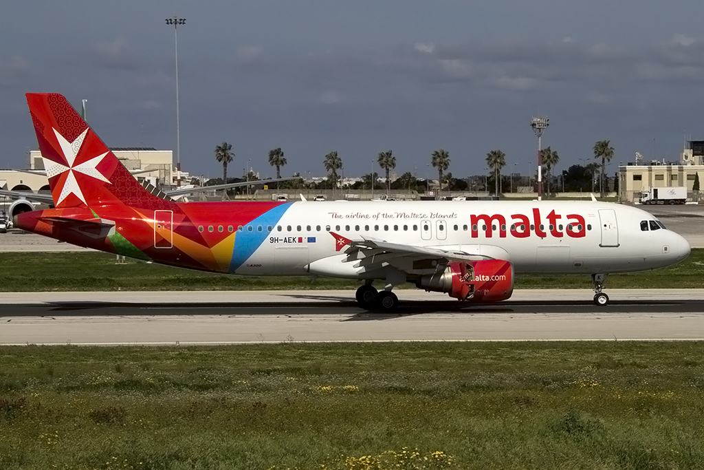 Air Malta, 9H-AEK, Airbus, A320-214, 29.03.2014, MLA, Malta, Malta 



