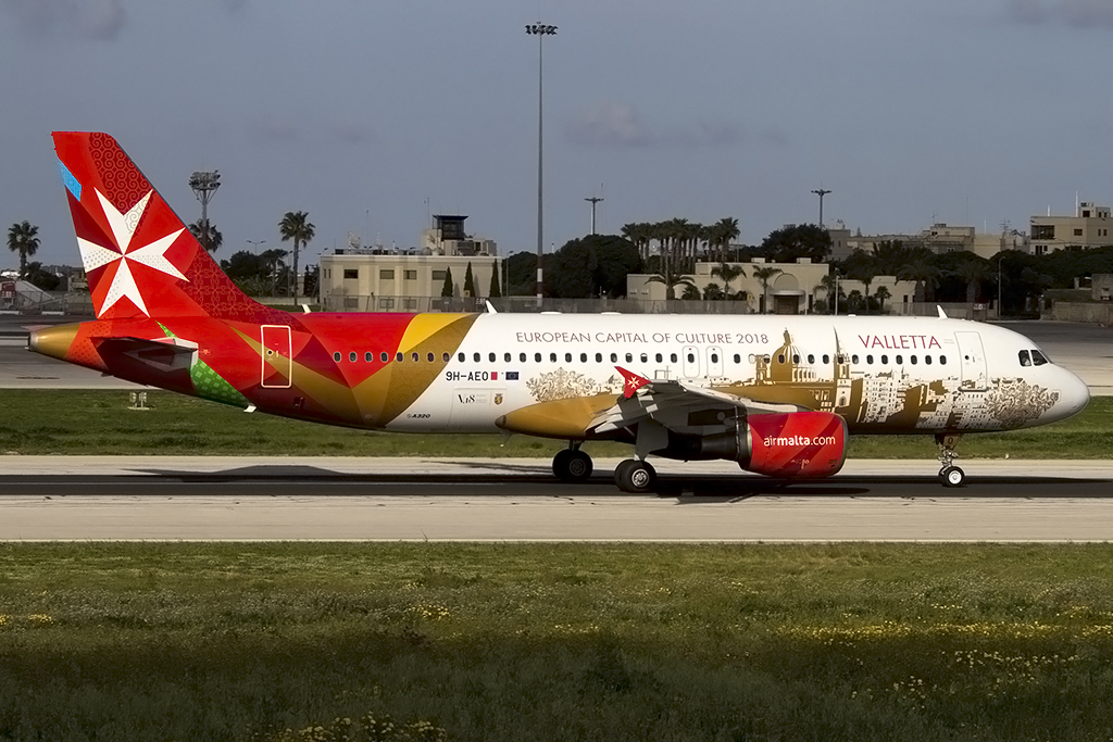 Air Malta, 9H-AEO, Airbus, A320-214, 29.03.2014, MLA, Malta, Malta 




