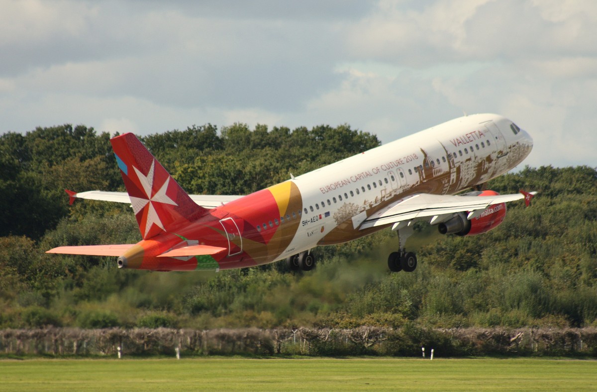 Air Malta, 9H-AEO, (c/n 2768),Airbus A 320-214, 27.09.2015, HAM-EDDH, Hamburg, Germany (Valetta cs.)