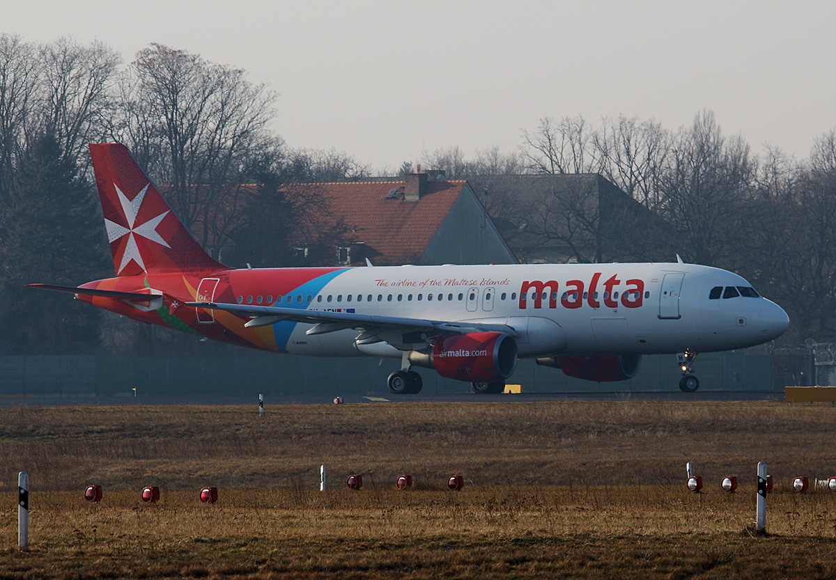 Air Malta, Airbus A 320-214, 9H-AEN, TXL, 29.01.2017