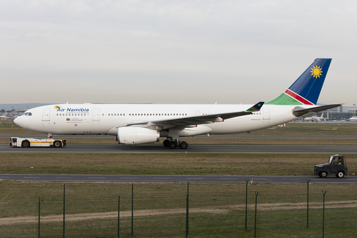 Air Namibia, V5-ANP, Airbus, A330-243, 01.04.2017, FRA, Frankfurt, Germany 



