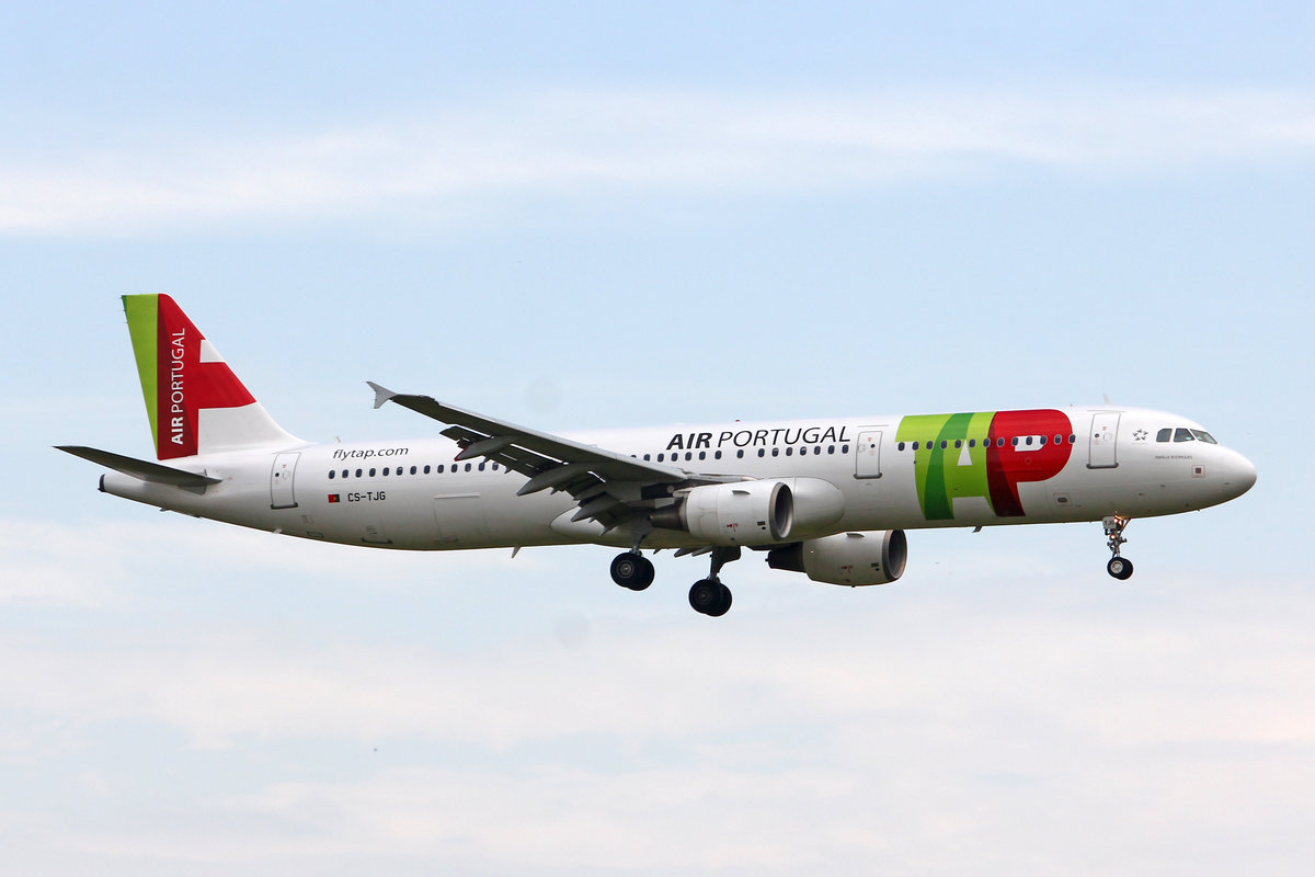 Air Portugal, CS-TJG, Airbus A321-211, msn: 1713,  Amalia Rodrigues , 06.Juli 2019, ZRH Zürich, Switzerland.
