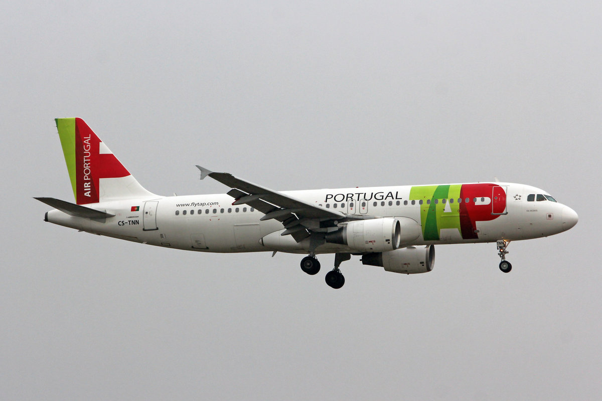 Air Portugal, CS-TNN, Airbus A320-214, msn: 1816,  Gil Vicente , 21.Januar 2019, ZRH Zürich, Switzerland.