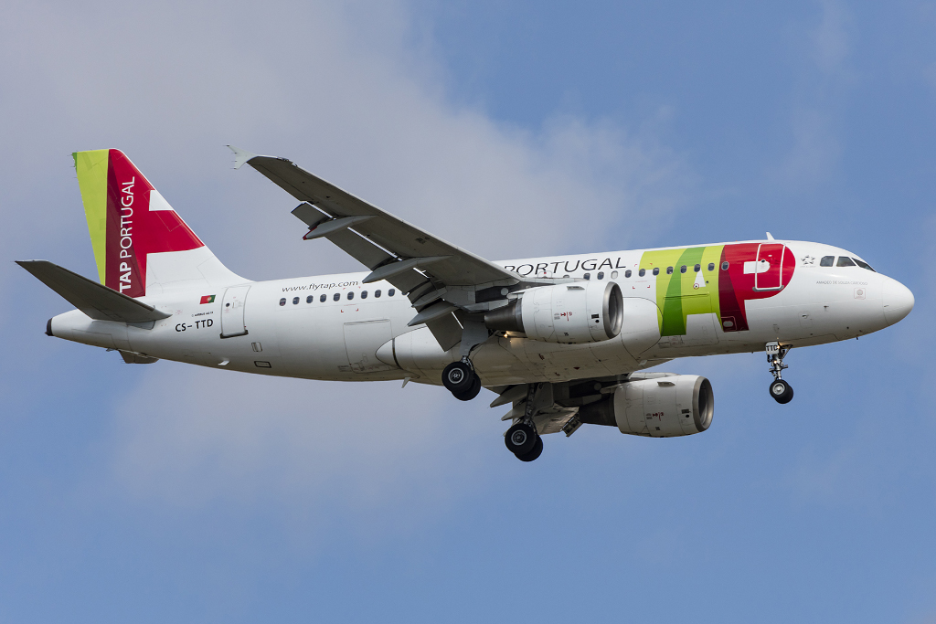 Air Portugal, CS-TTD, Airbus, A319-111, 20.09.2015, BCN, Barcelona, Spain




